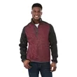Men's VORLAGE Half Zip Knit Jacket | https://www.bestnamebadges.com