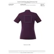 Women's DADE Short Sleeve Polo | https://www.bestnamebadges.com