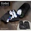 Recycled Travel Bag Set | https://www.bestnamebadges.com