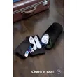 Recycled Travel Bag Set | https://www.bestnamebadges.com