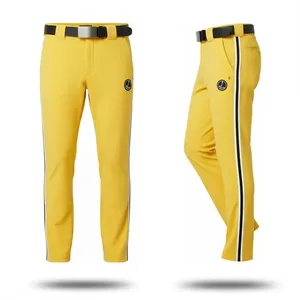 Men's Striped Baseball Pants Full Length Taiwan 320 GSM