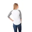 Women's DAKOTA Three Quarter Tee | https://www.bestnamebadges.com