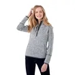 Women's VORLAGE Half Zip Knit Jacket | https://www.bestnamebadges.com