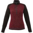 Women's VORLAGE Half Zip Knit Jacket | https://www.bestnamebadges.com