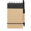 FSC® Mix 5" x 3" Recycled Jotter with Pen | https://www.bestnamebadges.com