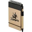 FSC® Mix 5" x 3" Recycled Jotter with Pen | https://www.bestnamebadges.com