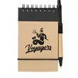 FSC® Mix 5" x 3" Recycled Jotter with Pen | https://www.bestnamebadges.com