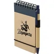 FSC® Mix 5" x 3" Recycled Jotter with Pen | https://www.bestnamebadges.com