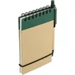 FSC® Mix 5" x 3" Recycled Jotter with Pen | https://www.bestnamebadges.com