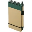 FSC® Mix 5" x 3" Recycled Jotter with Pen | https://www.bestnamebadges.com