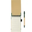 FSC® Mix 5" x 3" Recycled Jotter with Pen | https://www.bestnamebadges.com