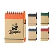 FSC® Mix 5" x 3" Recycled Jotter with Pen | https://www.bestnamebadges.com