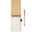 FSC® Mix 5" x 3" Recycled Jotter with Pen | https://www.bestnamebadges.com