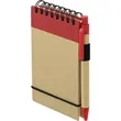 FSC® Mix 5" x 3" Recycled Jotter with Pen | https://www.bestnamebadges.com