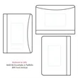 FSC® Mix DuraHyde Recycled Jr. Zippered Padfolio | https://www.bestnamebadges.com