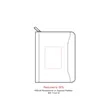 FSC® Mix Renaissance Jr. Zippered Padfolio | https://www.bestnamebadges.com