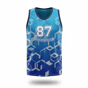Full Color Poly Spandex Basketball Jersey 4.8OZ
