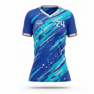 Women's Full Color Spandex Soccer Jersey 180G Interlock
