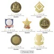UV Printed Education Medals | https://www.bestnamebadges.com