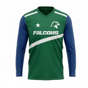 Unisex Sublimated Long Sleeve Soccer Jersey 150G