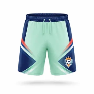 Men's Sublimated Soccer Shorts Mesh 160G