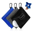 2-IN-1 Microfiber Golf Towel With Clip | https://www.bestnamebadges.com