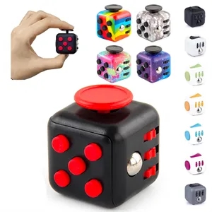 Fidget Toy Cube 6 Sided Stress Relief & Focus Toy | https://www.bestnamebadges.com