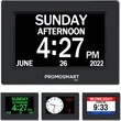 Digital Calendar Alarm Clock Picture Frame | https://www.bestnamebadges.com
