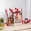PVC Transparent Tote Handbag | https://www.bestnamebadges.com