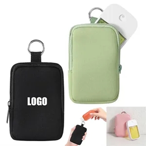 Small Soft Neoprene Pouch with Zipper