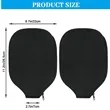 Neoprene Pickleball Paddle Covers | https://www.bestnamebadges.com