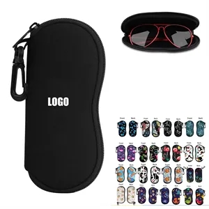Neoprene Zipper Eyeglass Case