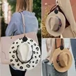 PU leather Magnetic Hat Clip | https://www.bestnamebadges.com