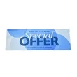 DisplaySplash Triangular Fabric Floor Sign - 78" W x 39" H | https://www.bestnamebadges.com