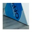 DisplaySplash Triangular Fabric Floor Sign - 78" W x 39" H | https://www.bestnamebadges.com