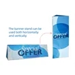 DisplaySplash Triangular Fabric Floor Sign - 78" W x 39" H | https://www.bestnamebadges.com