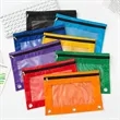 3 Hole Zipper Pen Case Bag | https://www.bestnamebadges.com