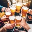 Pint Beer Glass 16oz | https://www.bestnamebadges.com