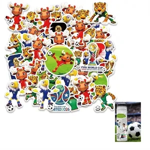 50pcs World Cup Decorative stickers
