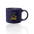 13 oz. Ceramic Campfire Coffee Mugs | https://www.bestnamebadges.com