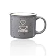 13 oz. Ceramic Campfire Coffee Mugs | https://www.bestnamebadges.com