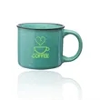 13 oz. Ceramic Campfire Coffee Mugs | https://www.bestnamebadges.com