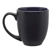 16 oz. Bistro Two-Tone Ceramic Custom Mugs | https://www.bestnamebadges.com