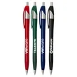 Union Printed, "Elegant" Clicker Pen - Colored Barrels | https://www.bestnamebadges.com