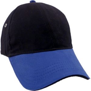 Lightweight Brushed 2-Tone Cotton Twill Sandwich Cap | https://www.bestnamebadges.com
