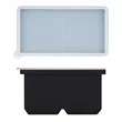Dual Silicone 2" Ice Cube Mold Tray | https://www.bestnamebadges.com
