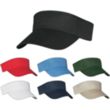 Cotton Twill Visor - Embroidered | https://www.bestnamebadges.com