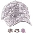 Digital Camo Structured Baseball Cap 6 Panel | https://www.bestnamebadges.com
