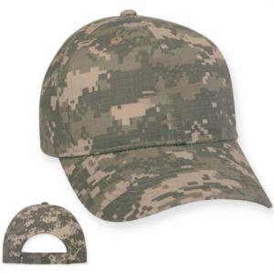 Digital Camouflage Cap - Embroidered | https://www.bestnamebadges.com