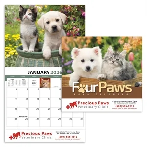 Products Four Paws Appointment Calendar - Stapled | https://www.bestnamebadges.com